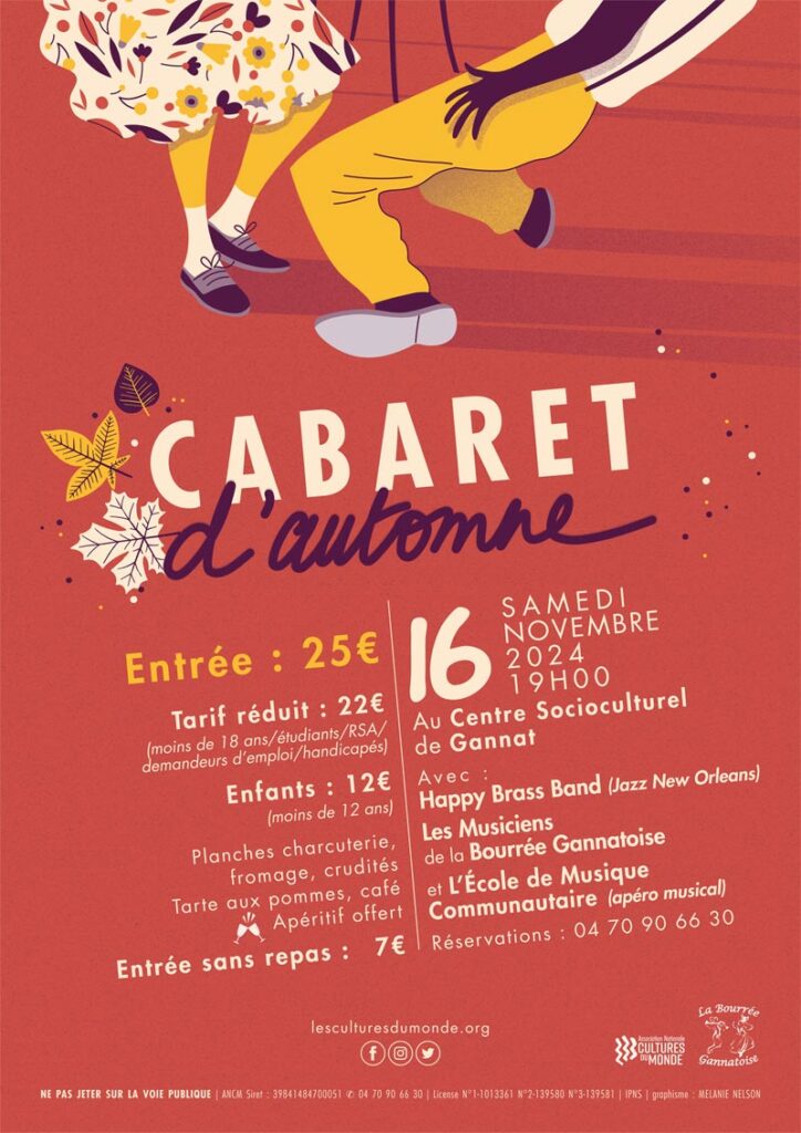 Soirée du cabaret d'automne 2024