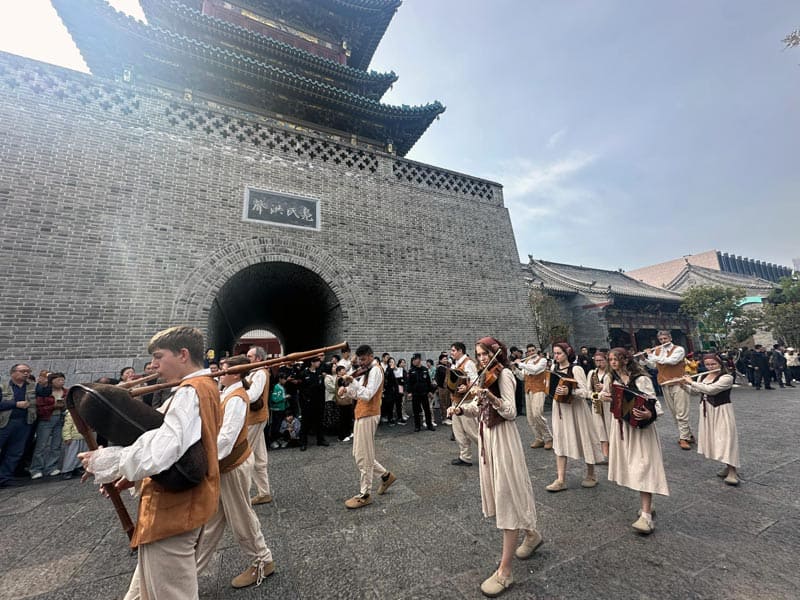 Parade à Tayuan