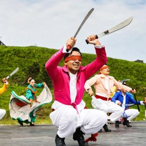 La Compagnie Nationale de Danses folkloriques Nieves Paniagua du Mexique au puy de Dôme